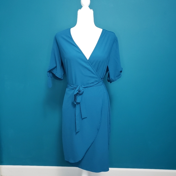 wrap dress size 14